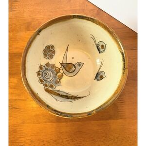 Tonala Mexican pottery bowl